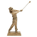 Golfing, Female - Small Signature Figurines -3-7/8" x 1"